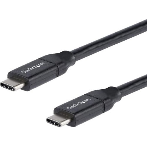 StarTech.com 0.5m USB C to USB C Cable w/ 5A PD - M/M - USB 2.0 - USB-IF Certified - USB Type C Cable - USB C Charging Cable - USB C PD Cable - Power your USB Type-C devices with reduced clutter - 0.5m USB-C to USB-C Cable - 0.5 m USB Type C Cable -