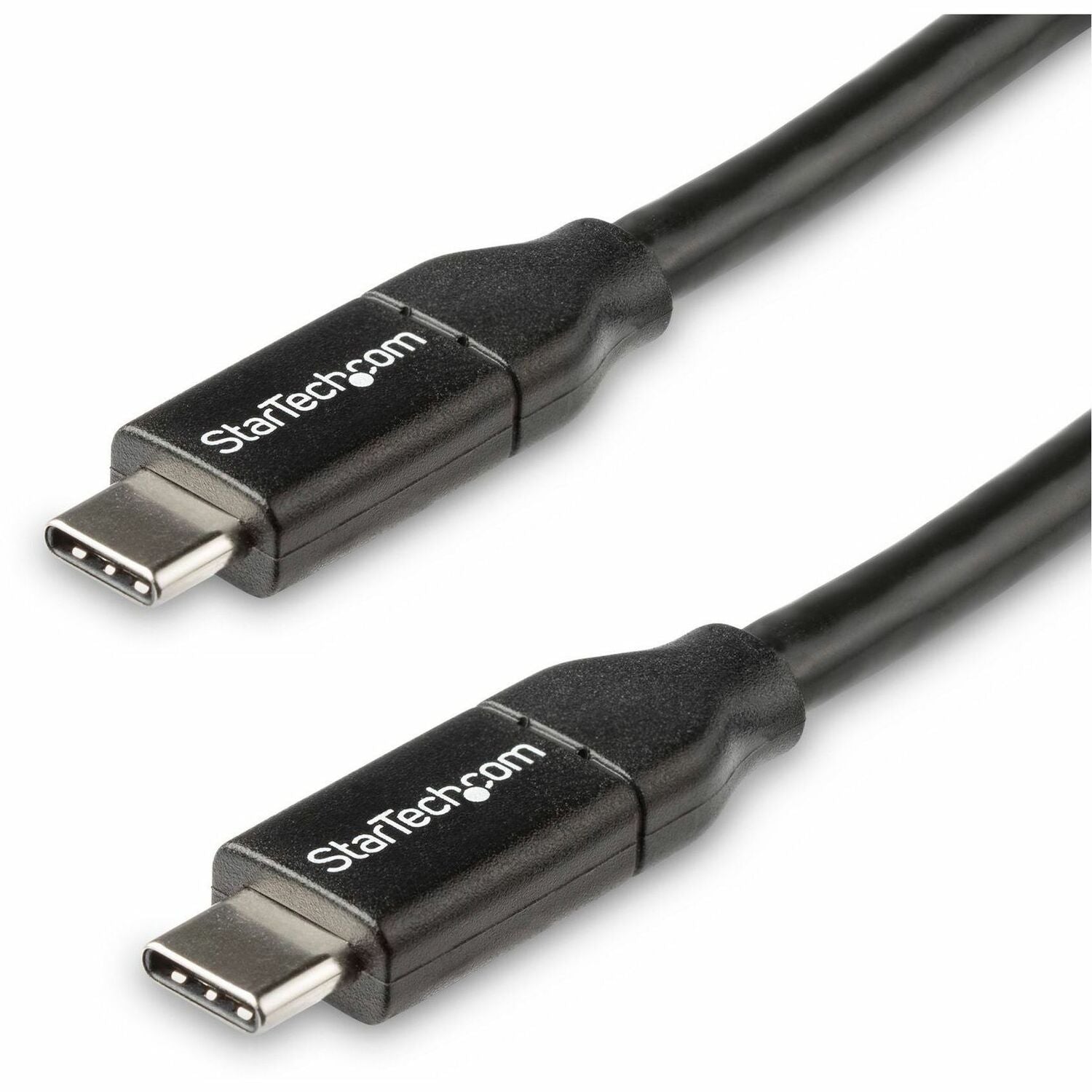 StarTech.com 0.5m USB C to USB C Cable w/ 5A PD - M/M - USB 2.0 - USB-IF Certified - USB Type C Cable - USB C Charging Cable - USB C PD Cable - Power your USB Type-C devices with reduced clutter - 0.5m USB-C to USB-C Cable - 0.5 m USB Type C Cable -