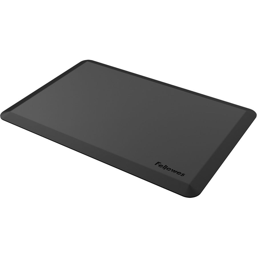 Anti-Fatigue Wellness Mat, Rectangular; Beveled Edges, 36 x 24, Black