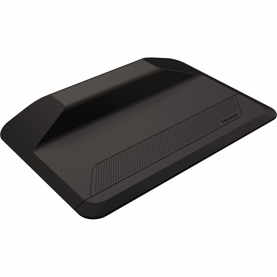 Fellowes ActiveFusion Anti-Fatigue Mat - Floor, Workstation - 35.75" Width x 23.500" Depth x 3.500" Thickness - Rectangular - Black - 1Each