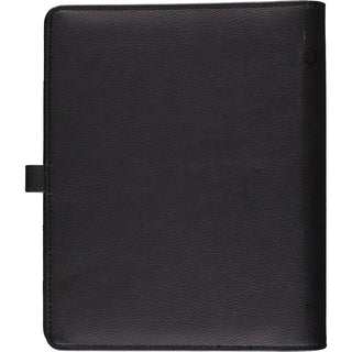 At-A-Glance Buckle Closure Undated Desk Start Set - Julian Dates - Weekly, Monthly - 8:00 AM to 5:00 PM - 1 Month, 1 Week Double Page Layout - 5 1/2" x 8 1/2" Sheet Size - 7-ring - Buckle Closure - Desk - Black - Faux Leather - Reference Calendar, Ta