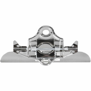 Business Source Clipboard Metal Clip - 6" Width - for Paper Clip - 1Each - Silver, Brown - Nickel Plated