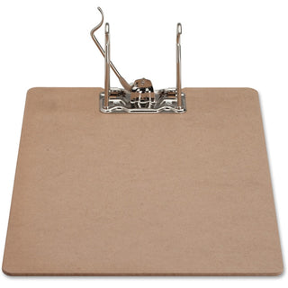 Business Source Lever Archboard - 2" Clip Capacity - 8 1/2" x 14" - Lever Arch - Hardboard - Brown - 1 Each