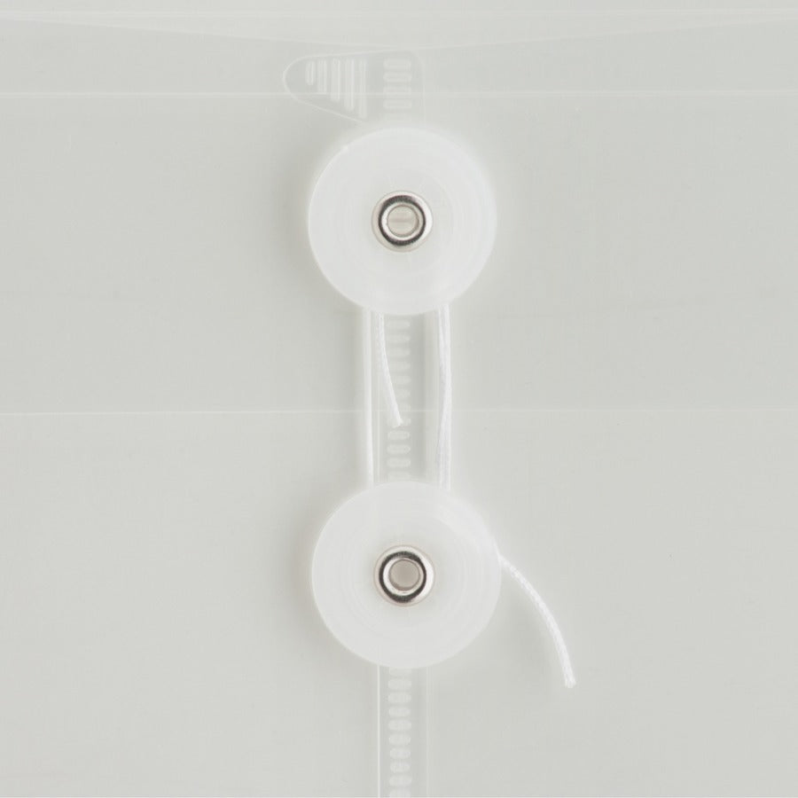 business-source-string-closure-top-open-poly-envelope-inter-department-10-width-x-13-length-string-button-1-each-clear_bsn02020 - 3