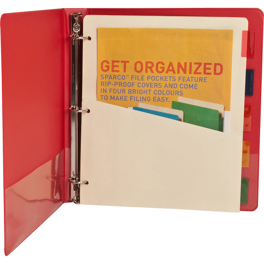 business-source-color-tab-pocket-binder-dividers-blank-tabs-5-tabs-set-9-divider-width-x-11-divider-length-letter-850-width-x-11-length-buff-buff-paper-divider-assorted-tabs-5-set_bsn02073 - 2