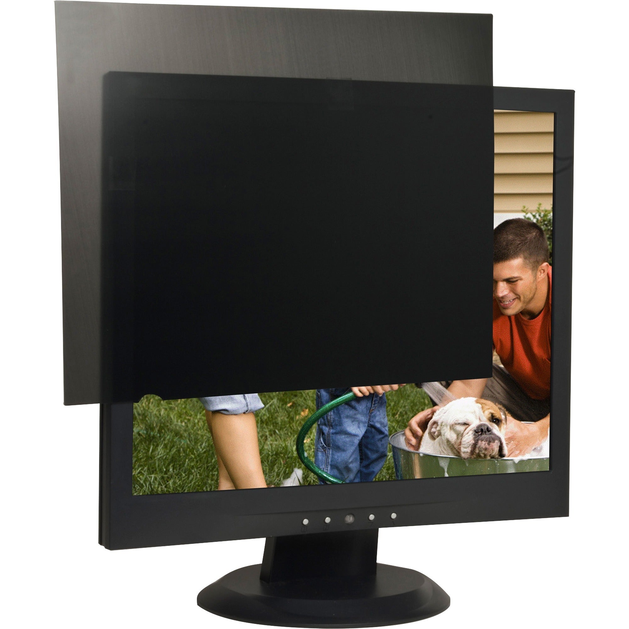 business-source-17-monitor-blackout-privacy-filter-black-for-17lcd-monitor-54-anti-glare-1-pack_bsn20665 - 1