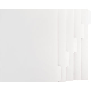 business-source-tab-printer-economy-index-dividers-print-on-tabs-5-tabs-set-85-divider-width-x-11-divider-length-letter-white-divider-white-tabs-50-box_bsn21000 - 1