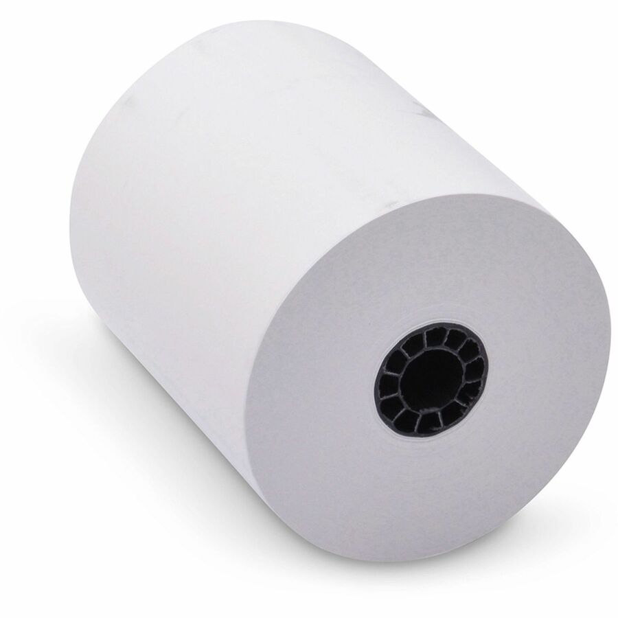 Business Source Thermal Paper - 3 1/8" x 230 ft - 48 g/m2 Grammage - Smooth - 50 / Carton - White