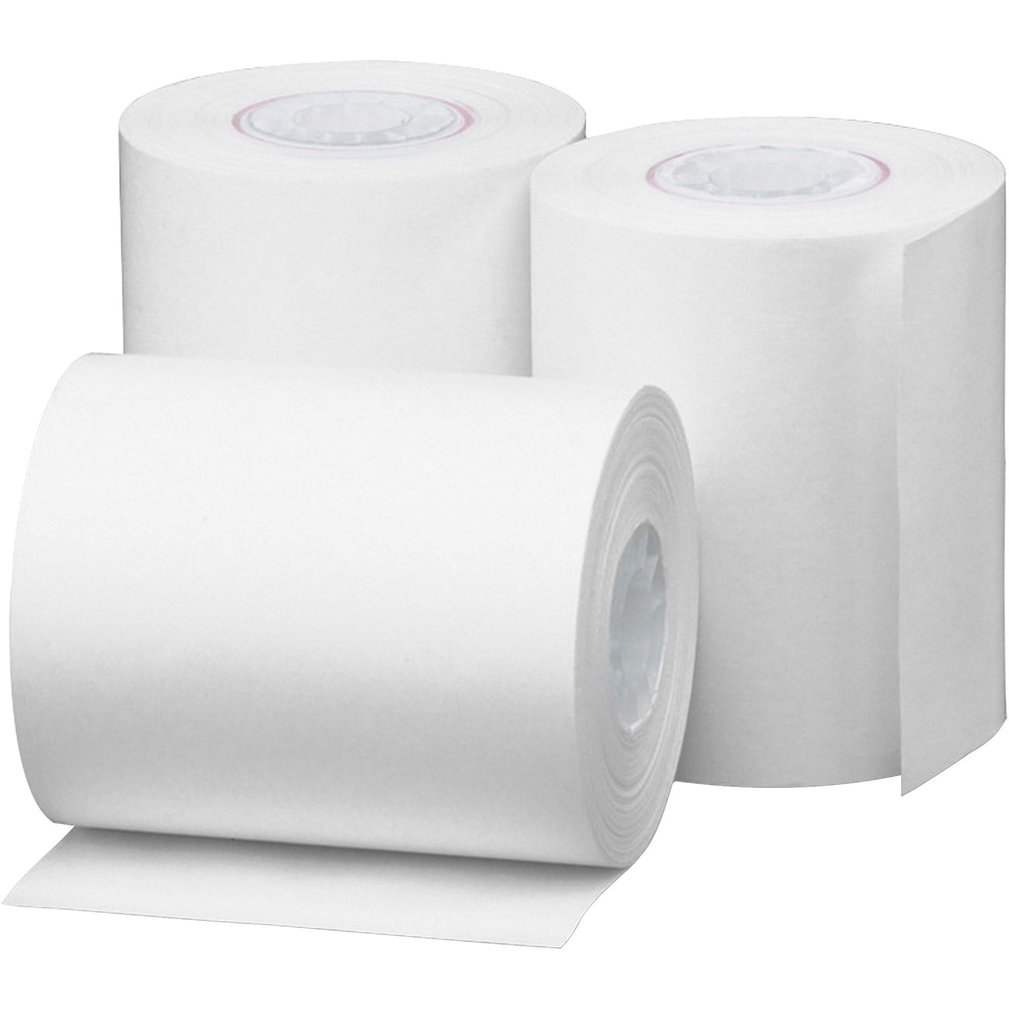 business-source-thermal-paper-2-1-4-x-85-ft-48-g-m2-grammage-smooth-3-pack-white_bsn25347 - 1