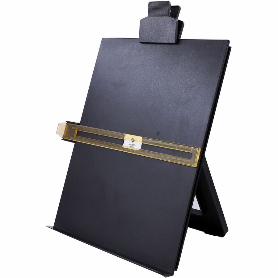 Business Source Easel Copy Holder - 1 Each - Black