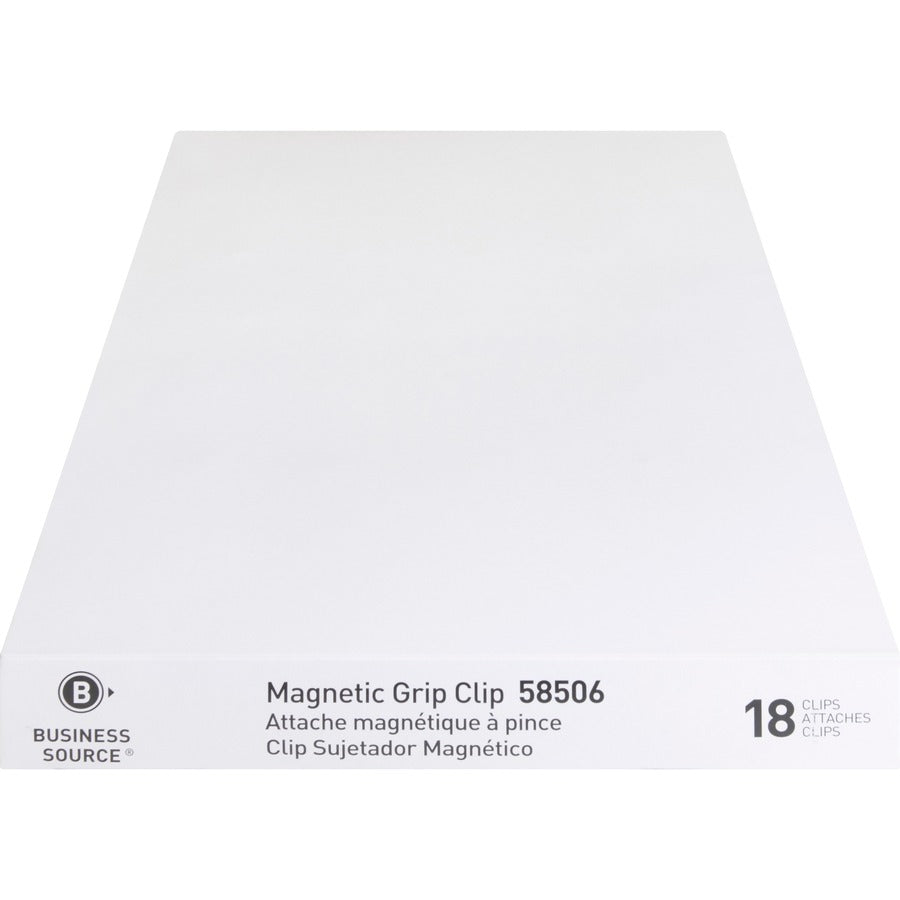 business-source-magnetic-grip-clips-pack-no-1-13-width-for-paper-magnetic-heavy-duty-18-box-silver_bsn58506 - 7