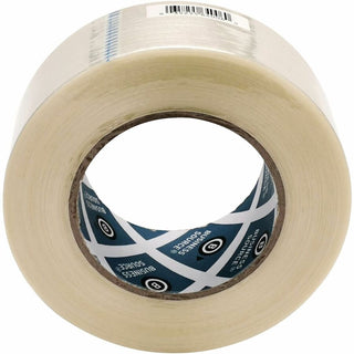 Business Source Filament Tape - 60 yd Length x 2" Width - 3" Core - Fiberglass Filament - For Reinforcing - 1 / Roll - White