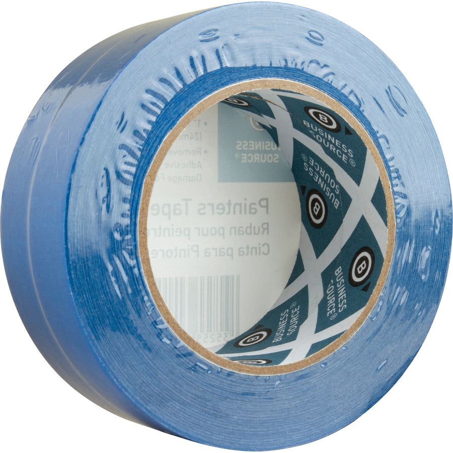 business-source-multisurface-painters-tape-60-yd-length-x-1-width-55-mil-thickness-2-pack-blue_bsn64015 - 6