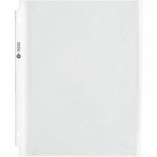 Business Source Heavy-duty Sheet Protectors - 8.5" Width - 100 x Sheet Capacity - Ring Binder - Top Loading - Clear - 25 / Pack