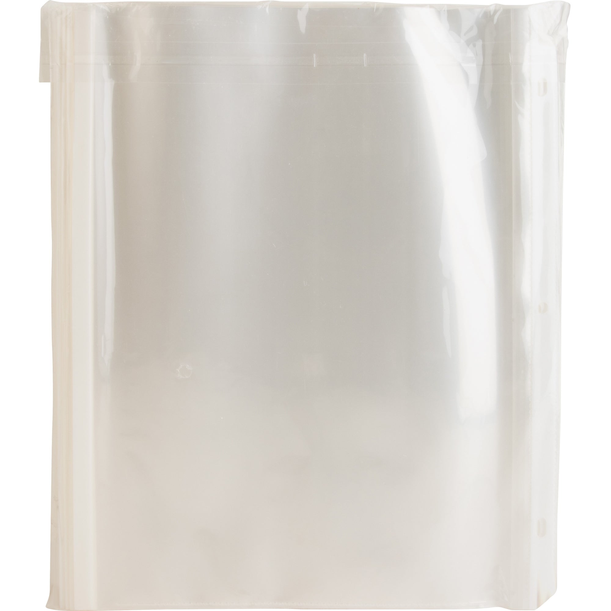 business-source-heavy-duty-sheet-protectors-85-width-100-x-sheet-capacity-ring-binder-top-loading-clear-25-pack_bsn74250 - 2