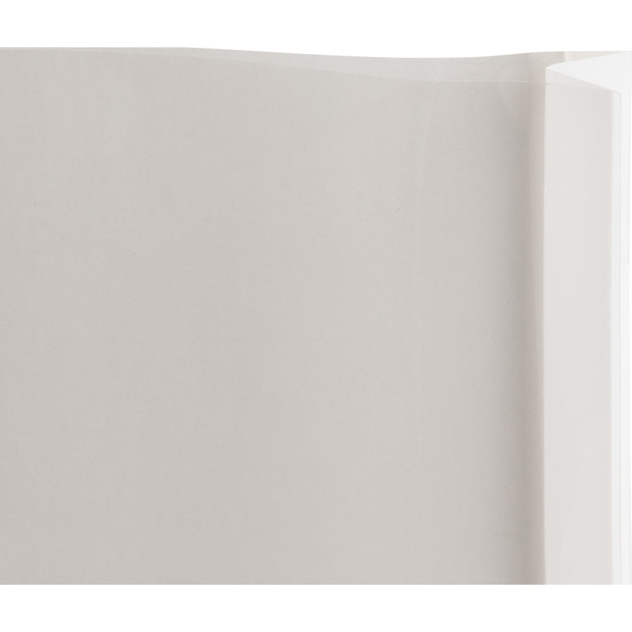business-source-heavy-duty-sheet-protectors-85-width-100-x-sheet-capacity-ring-binder-top-loading-clear-25-pack_bsn74250 - 5