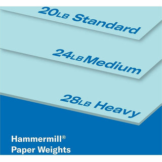 Hammermill Colors Recycled Copy Paper - Blue - Legal - 8 1/2" x 14" - 20 lb Basis Weight - 5000 / Carton - Jam-free - Blue