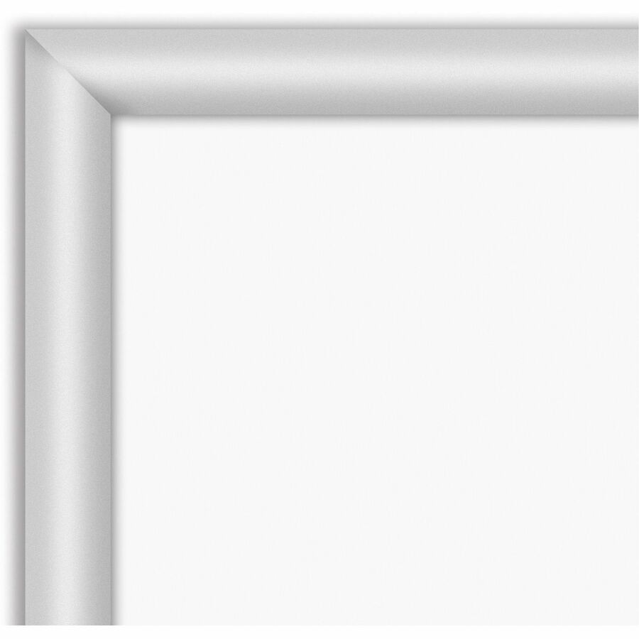 Lorell Dry-erase Board - 48" (4 ft) Width x 36" (3 ft) Height - White Styrene Surface - White Aluminum Frame - Rectangle - 1 Each