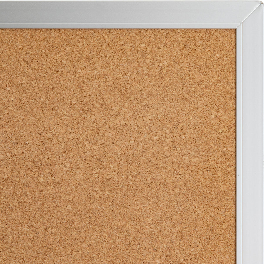 lorell-bulletin-board-48-height-x-72-width-cork-surface-long-lasting-warp-resistant-silver-aluminum-frame-1-each_llr19070 - 4
