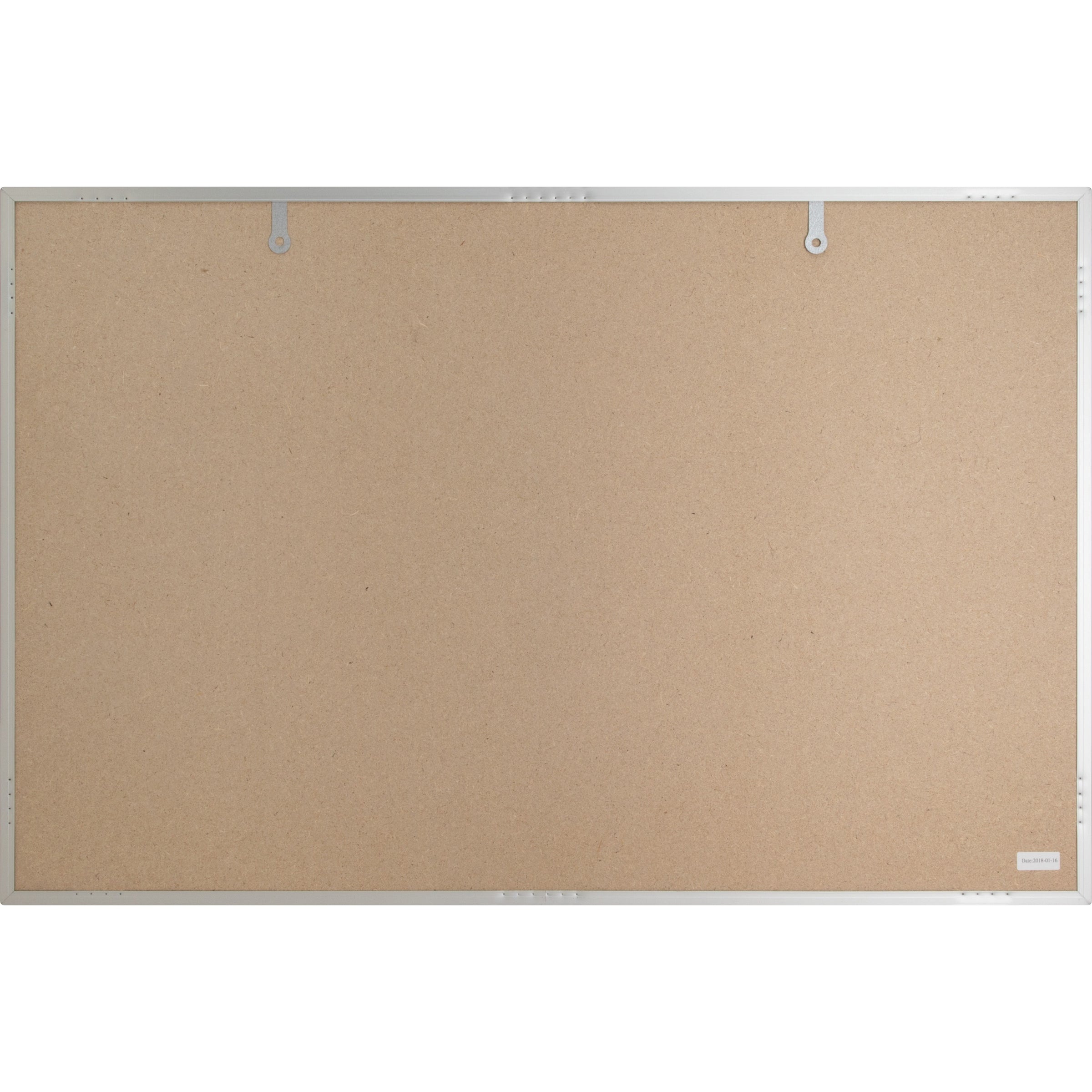 lorell-bulletin-board-48-height-x-72-width-cork-surface-long-lasting-warp-resistant-silver-aluminum-frame-1-each_llr19070 - 2