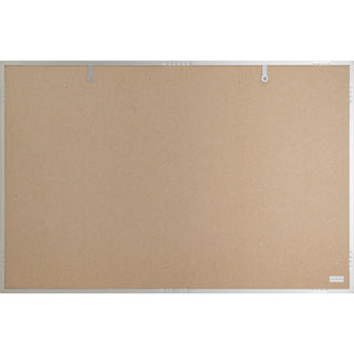 Lorell Bulletin Board - 18" Height x 24" Width - Cork Surface - Long Lasting, Warp Resistant - Silver Aluminum Frame - 1 Each