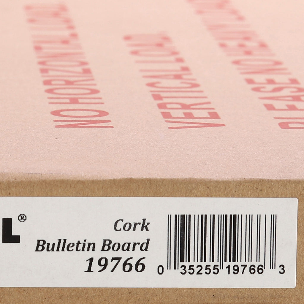 lorell-bulletin-board-18-height-x-24-width-cork-surface-long-lasting-warp-resistant-brown-oak-frame-1-each_llr19766 - 2