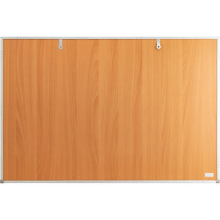 Lorell Economy Dry-erase Board - 24" (2 ft) Width x 18" (1.5 ft) Height - White Melamine Surface - White Aluminum Frame - Rectangle - 1 Each