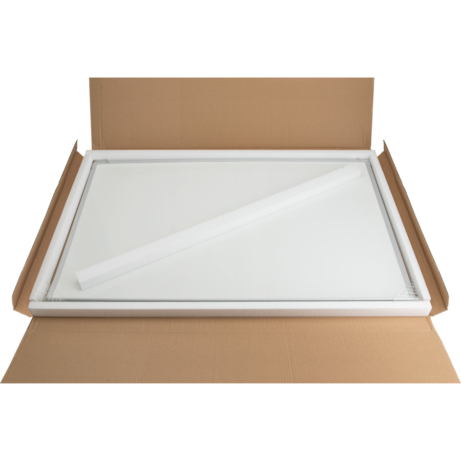 lorell-economy-dry-erase-board-36-3-ft-width-x-24-2-ft-height-white-melamine-surface-white-aluminum-frame-rectangle-1-each_llr19770 - 4