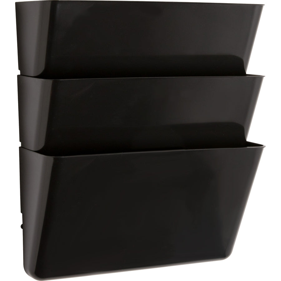 lorell-wall-file-pockets-148-height-x-131-width-x-43-depth-black-3-pack_llr60000 - 6