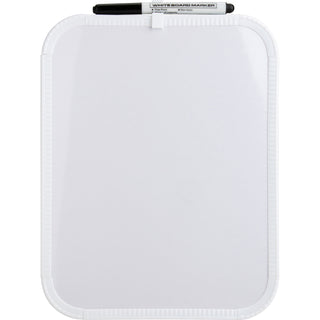 lorell-personal-whiteboard-11-09-ft-width-x-85-07-ft-height-white-melamine-surface-white-plastic-frame-rectangle-1-each_llr75620 - 1