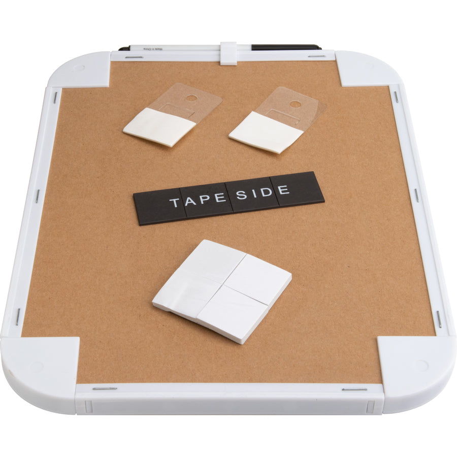 lorell-personal-whiteboard-11-09-ft-width-x-85-07-ft-height-white-melamine-surface-white-plastic-frame-rectangle-1-each_llr75620 - 8