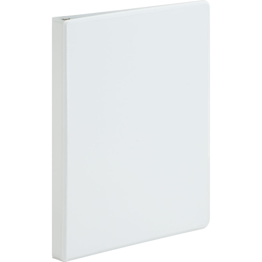 business-source-round-ring-view-binder-1-2-binder-capacity-letter-8-1-2-x-11-sheet-size-125-sheet-capacity-round-ring-fasteners-2-internal-pockets-polypropylene-chipboard-board-white-wrinkle-free-non-glare-transfer-safe_bsn19551 - 7