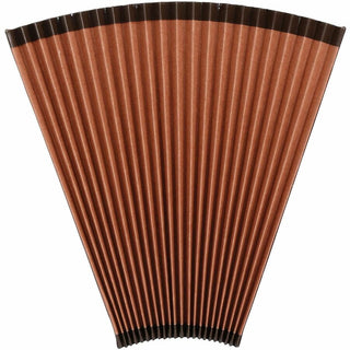 Business Source Letter Recycled Expanding File - 8 1/2" x 11" - 21 Pocket(s) - Brown - 30% Recycled - 1 Each