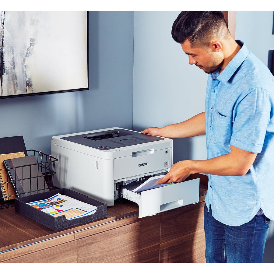 HLL3210CW Compact Digital Color Printer with Wireless
