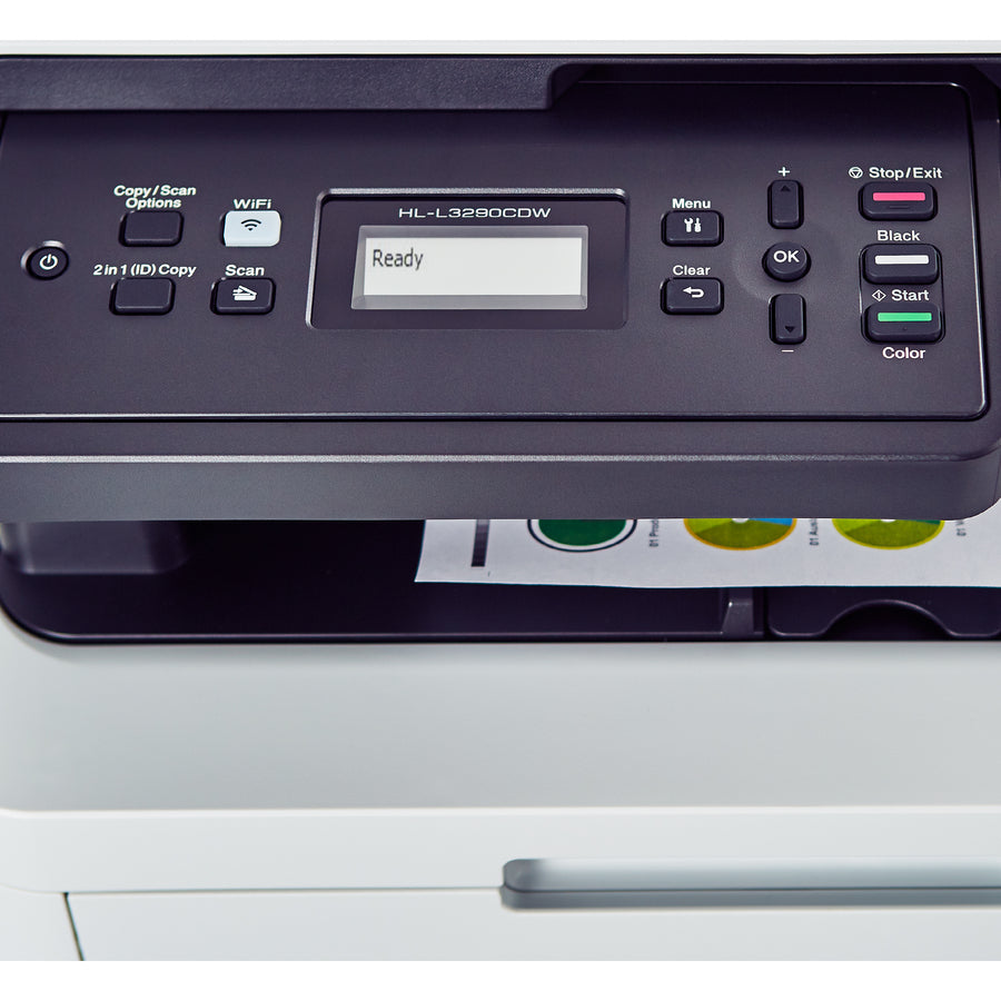 HLL3290CDW Compact Digital Color Printer with Convenient Flatbed Copy and Scan, Plus Wireless and Duplex Printing