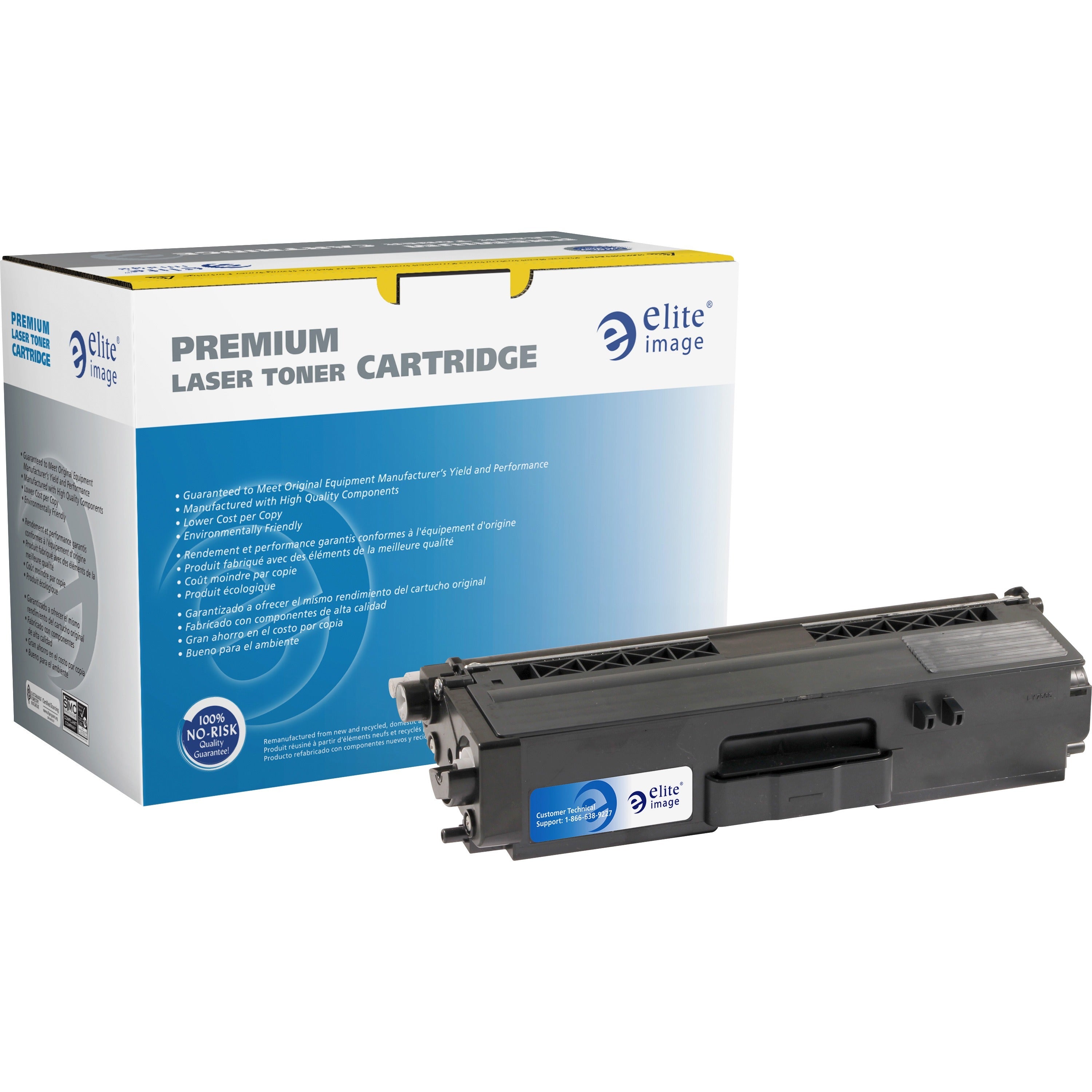 Elite Image Remanufactured Laser Toner Cartridge - Alternative for Brother TN339 - Yellow - 1 Each - 6000 Pages