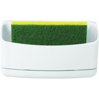 Command Under Sink Sponge Caddy - 9.4" Height x 12" Width x 7.8" Depth - White - 1 / Pack