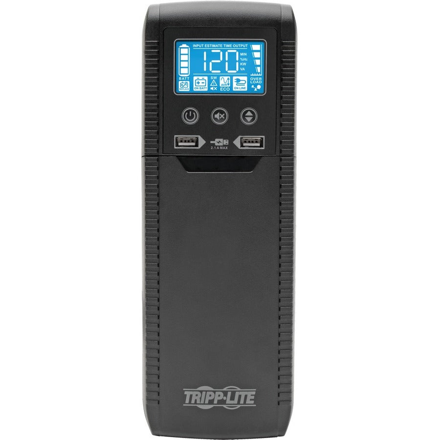 ECO Series Desktop UPS Systems with USB Monitoring, 10 Outlets, 1,440 VA, 316 J