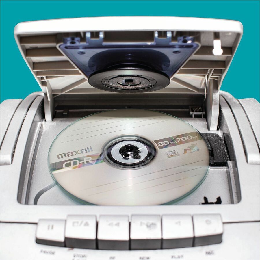 CD-R Discs, 700 MB/80 min, 48x, Spindle, Silver, 50/Pack