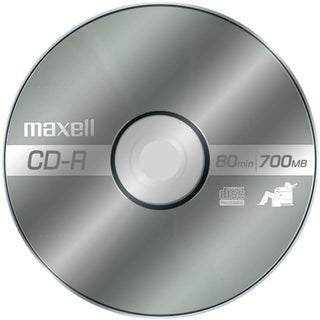 CD-R Discs, 700 MB/80 min, 48x, Spindle, Silver, 50/Pack