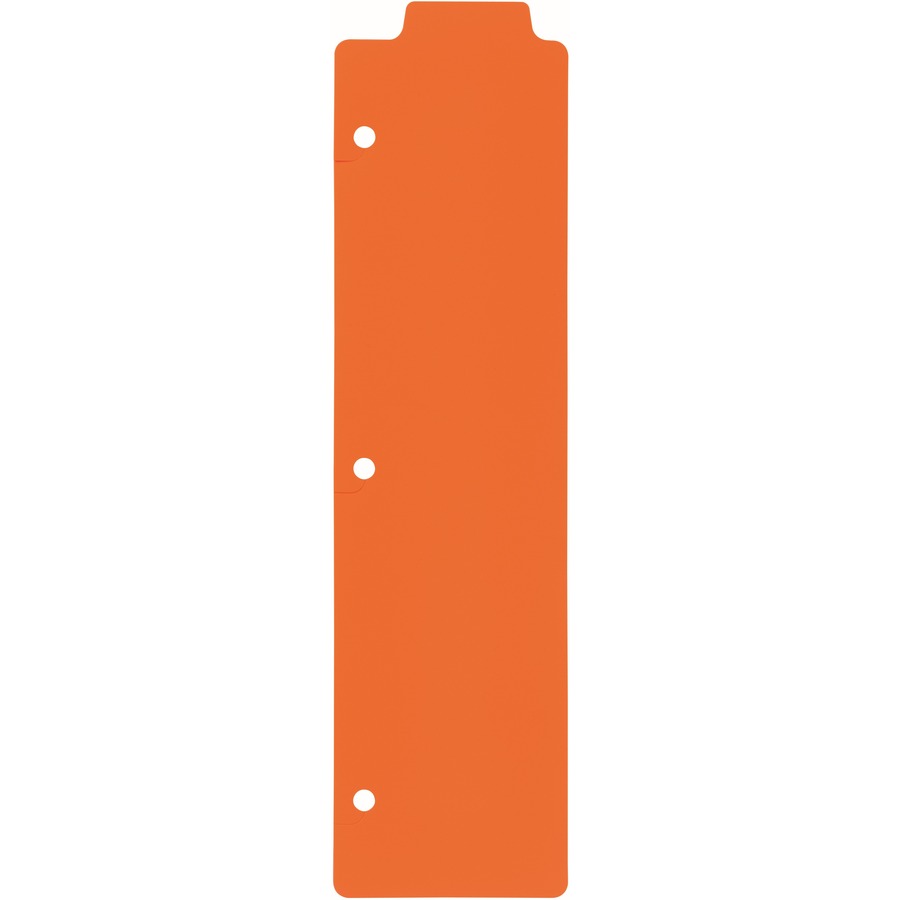 Tabbed Snap-In Bookmark Plastic Dividers, 5-Tab, 11.5 x 3, Assorted, 1 Set