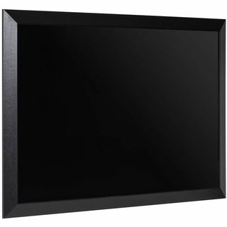 Kamashi Chalk Board, 48 x 36, Black Surface, Black Wood Frame