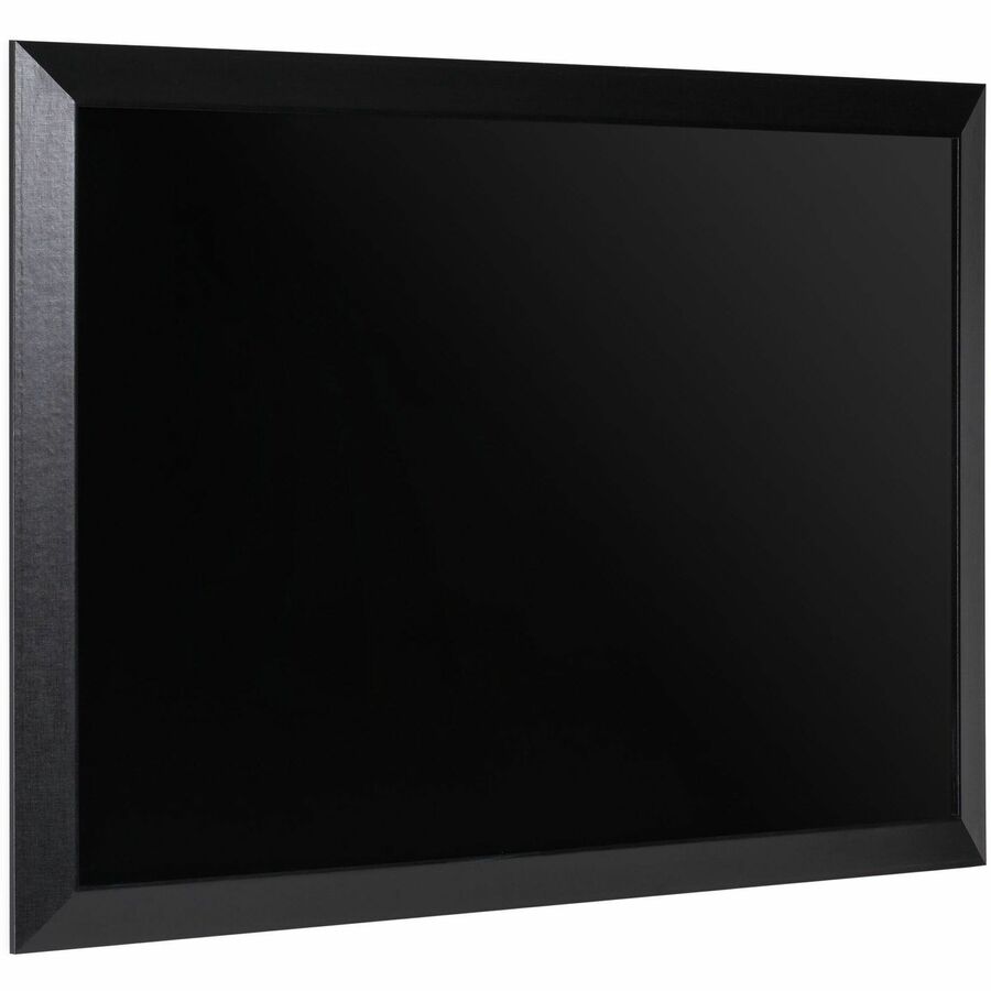 Kamashi Chalk Board, 48 x 36, Black Surface, Black Wood Frame