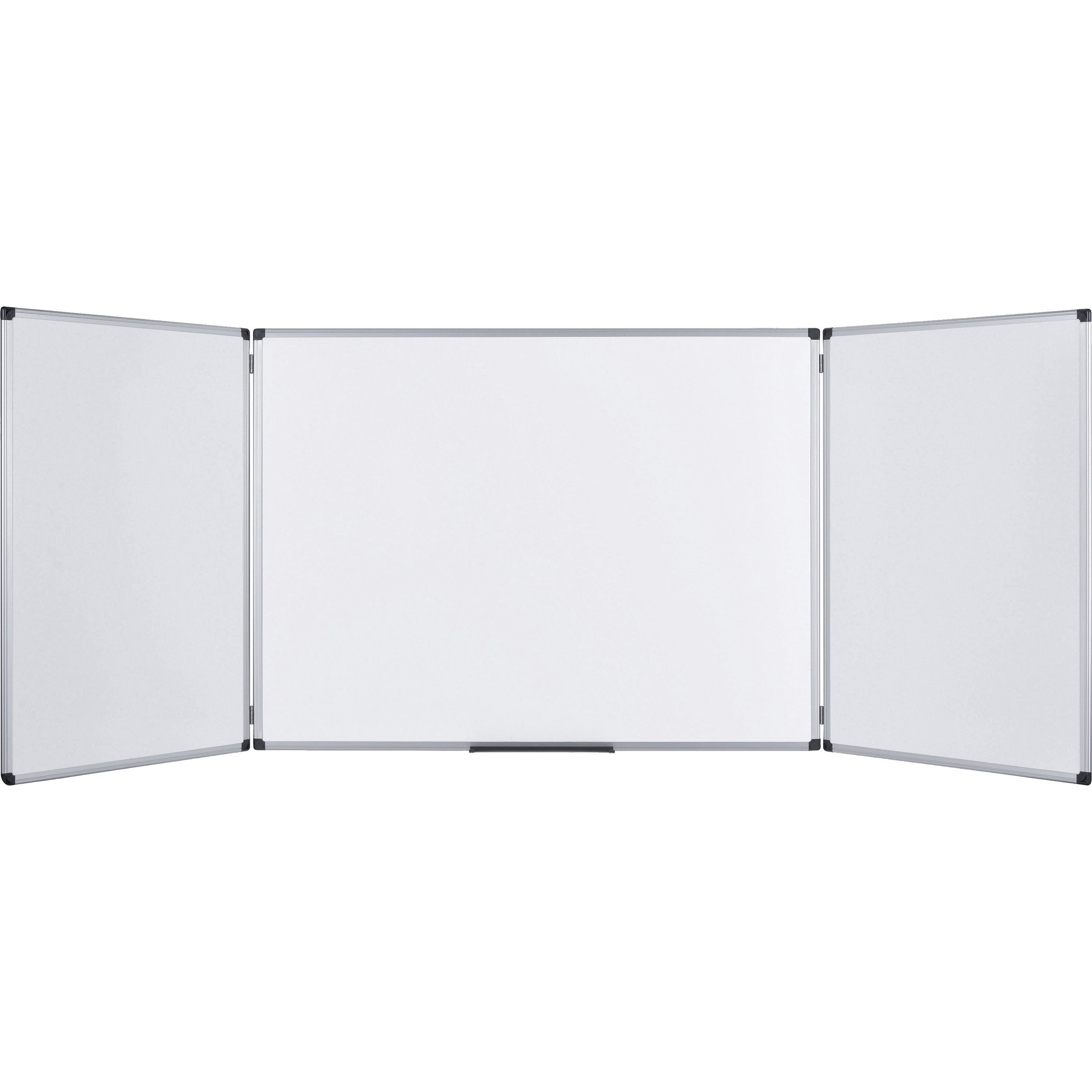 mastervision-trio-magnetic-whiteboard-36-3-ft-width-x-96-8-ft-height-white-surface-rectangle-magnetic-assembly-required-1-each_bvctr0202101170 - 1