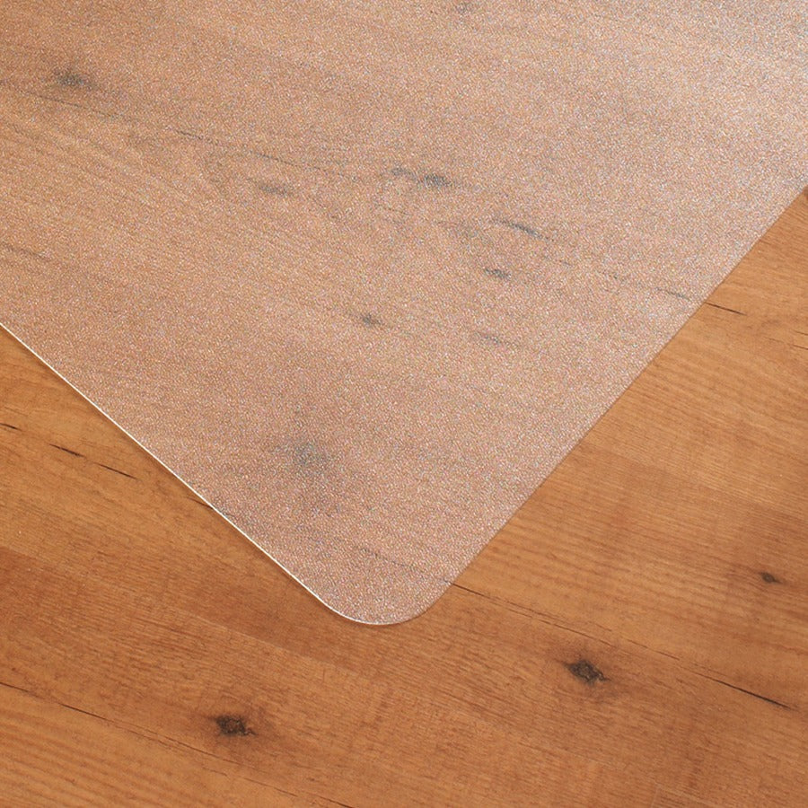 Ecotex Enhanced Polymer Rectangular Chair Mat with Anti-Slip Backing for Hard Floors - 30" x 48" - Hard Floor, Pile Carpet, Home, Office - 48" Length x 30" Width x 0.075" Depth x 0.075" Thickness - Rectangular - Polymer - Clear - 1Each - TAA Com