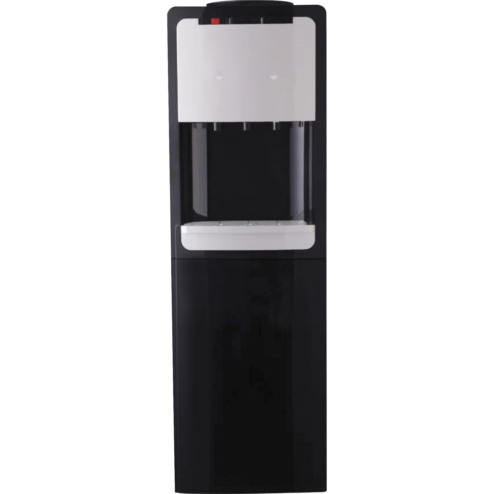genuine-joe-110-volt-water-cooler-132-gal-38-x-134-x-123-black-silver_gjo22554 - 2
