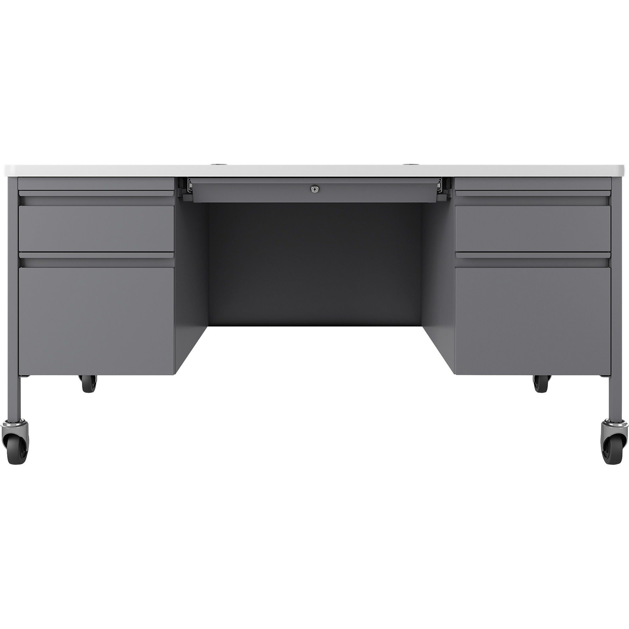 lorell-fortress-series-mobile-double-pedestal-teachers-desk-60-x-30295-box-file-drawers-double-pedestal-t-mold-edge-finish-gray_llr66946 - 2
