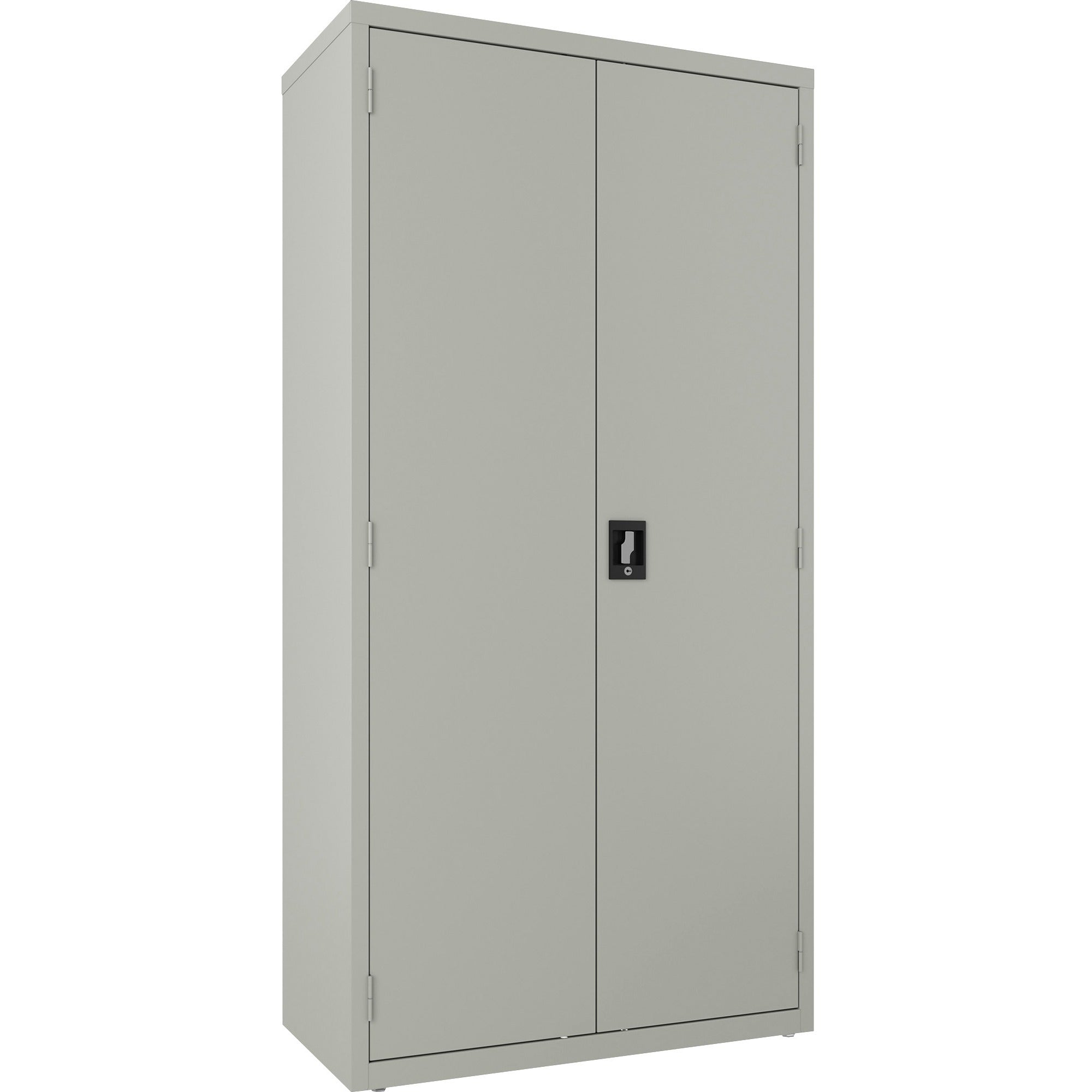 lorell-fortress-series-wardrobe-cabinet-18-x-36-x-72-2-x-doors-locking-door-gray-steel-recycled_llr66967 - 1