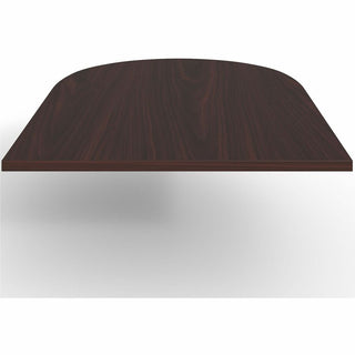 Lorell Prominence 2.0 Half-Racetrack Conference Tabletop - For - Table TopMahogany Racetrack, Laminated Top x 72" Table Top Width x 48" Table Top Depth x 1.50" Table Top Thickness - Assembly Required - 1 Each