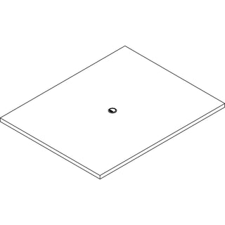 lorell-prominence-20-rectangular-conference-tabletop-for-table-topespresso-rectangle-laminated-top-x-60-table-top-width-x-48-table-top-depth-x-150-table-top-thickness-assembly-required-1-each_llrprc4860es - 1
